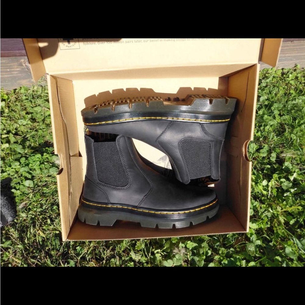 Dr. Martens Black Ankle Boots - Picture 3 of 3